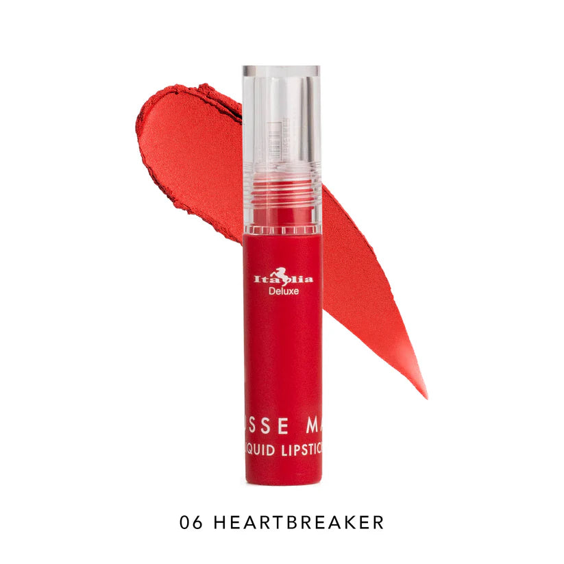 Lápiz labial líquido mate en mousse