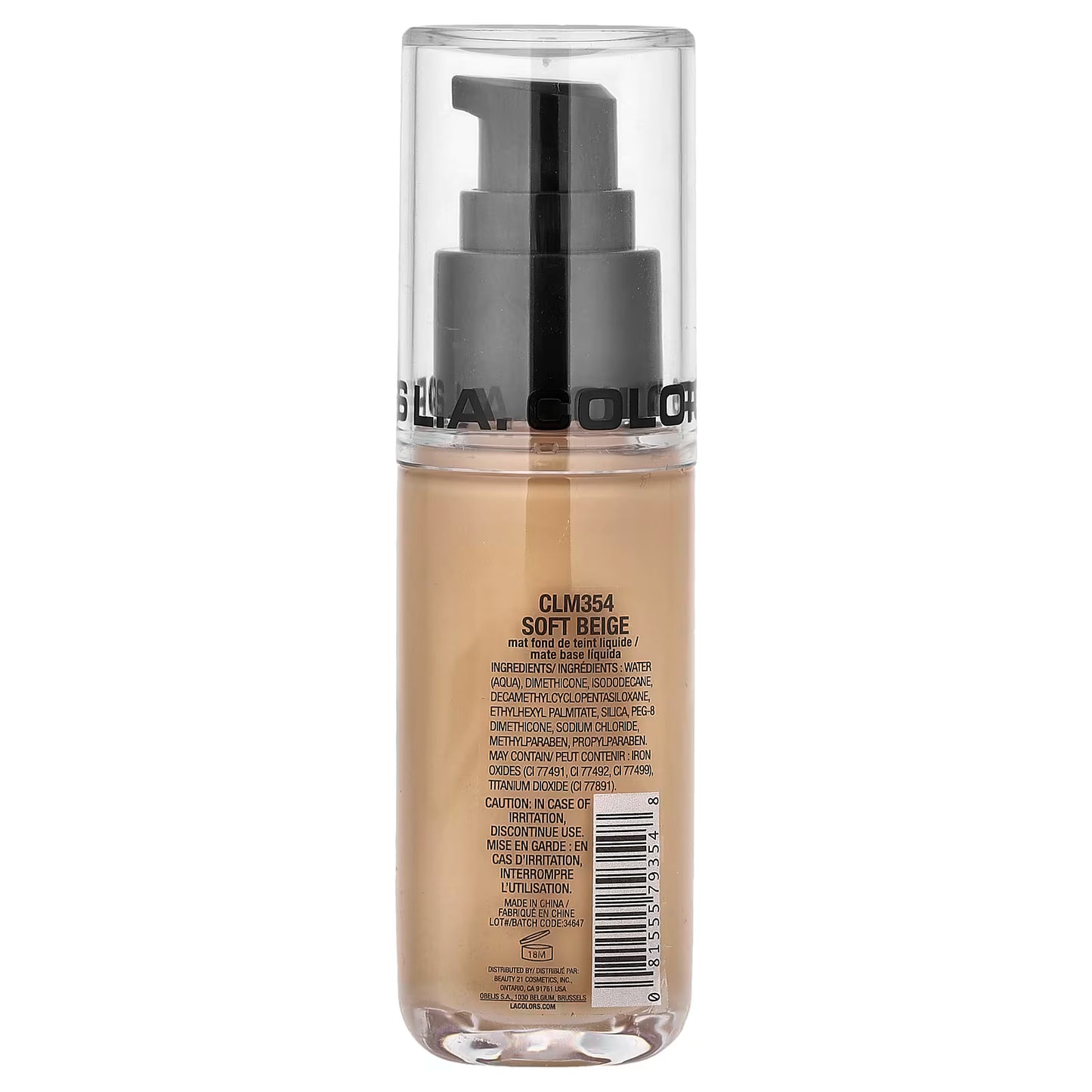 Base de Maquillaje larga duración truly Matte L.A. Girl
