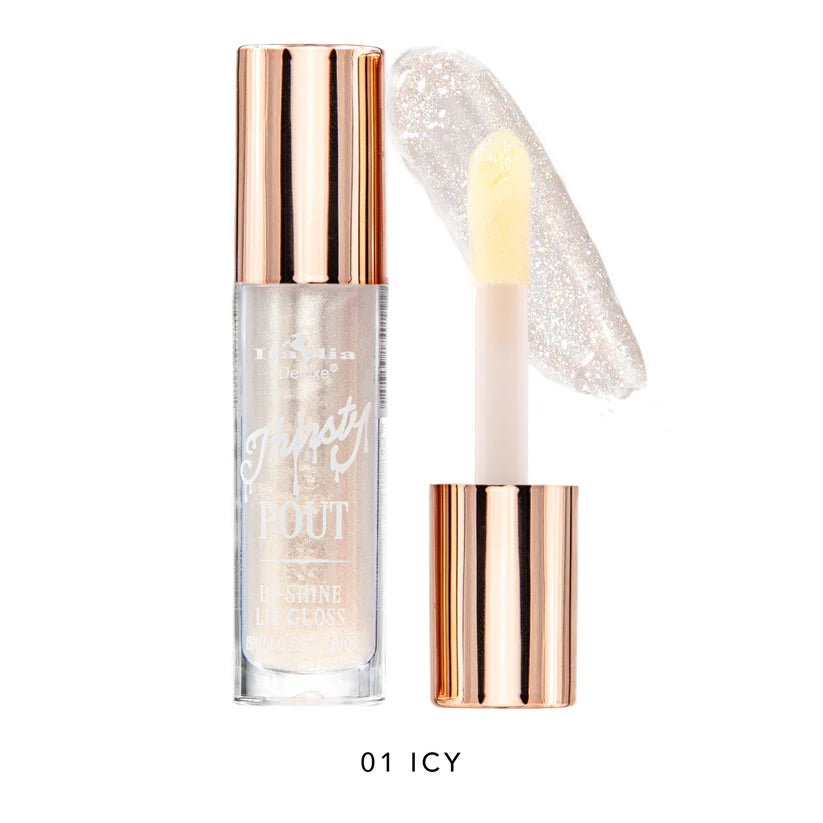 Thirsty Pout Hi-Shine Lip Gloss italia deluxe