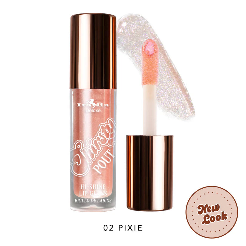 Thirsty Pout Hi-Shine Lip Gloss italia deluxe blister