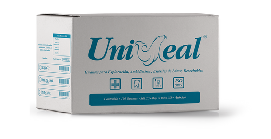 GUANTE ESTERIL LATEX UNISEAL