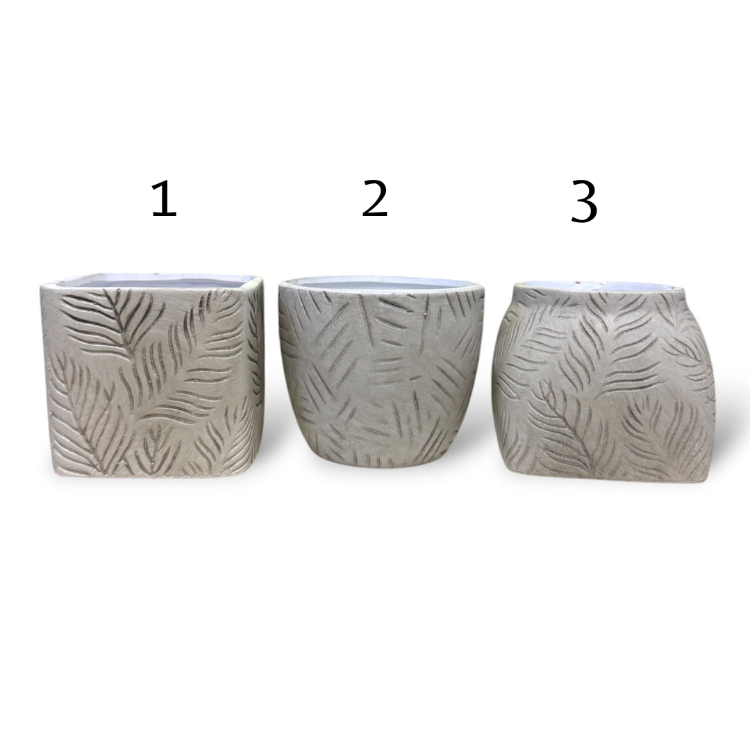MACETAS DE CERAMICA V/MODELOS GM638-2A-1/2/3