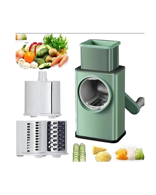 CORTADOR DE VERDURAS MULTIFUNCIONAL GIRATORIO GM414-1F-2
