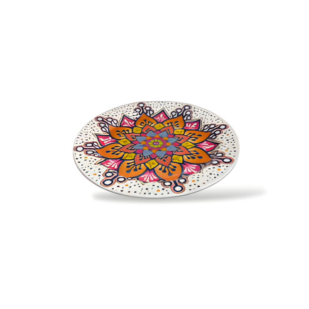 VAJILLA DE MELAMINA MANDALA