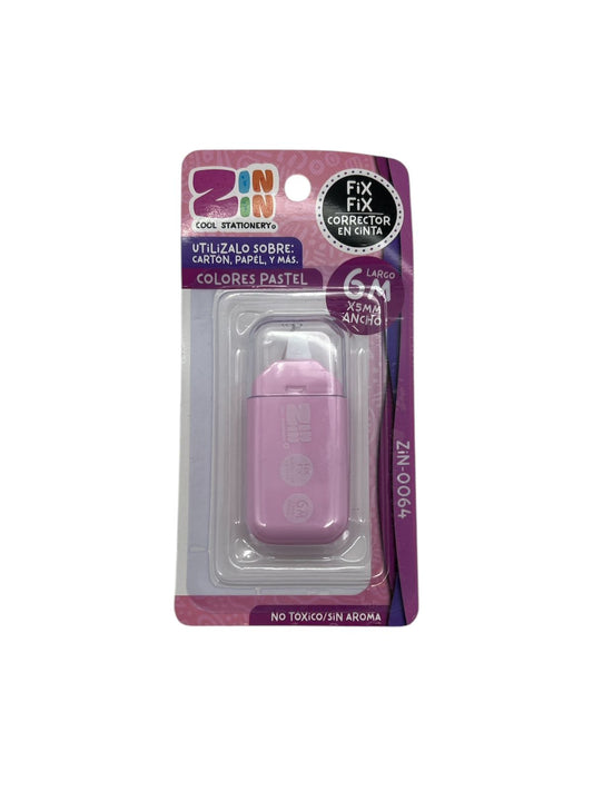 CORRECTOR EN CINTA 6Mx5MM ZIN-0064