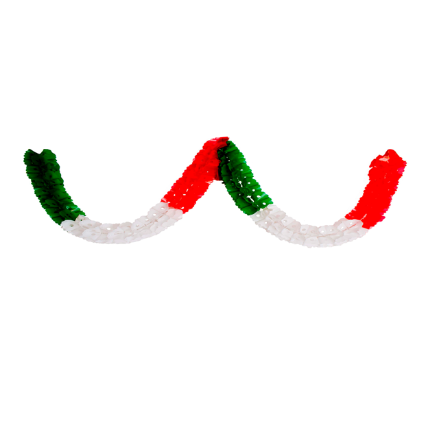 GUIRNALDA CUADRADA TRICOLOR FIESTAS PATRIAS