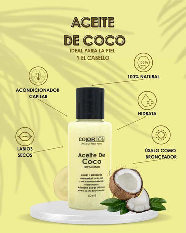 ACEITE DE COCO 50 ML COLORTON