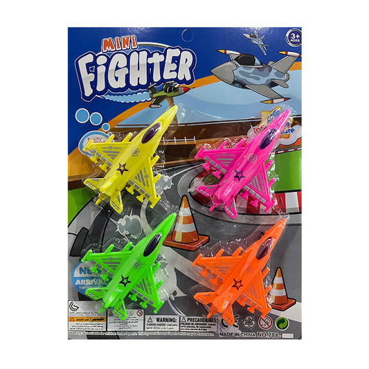 SET MINI JET COLORES 4PZAS EN BLISTER KD253308 (788-4)