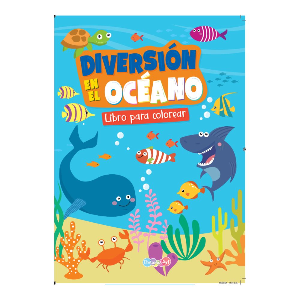 LIBRO PARA COLOREAR DIVERSION 32 PAG BCVST3312