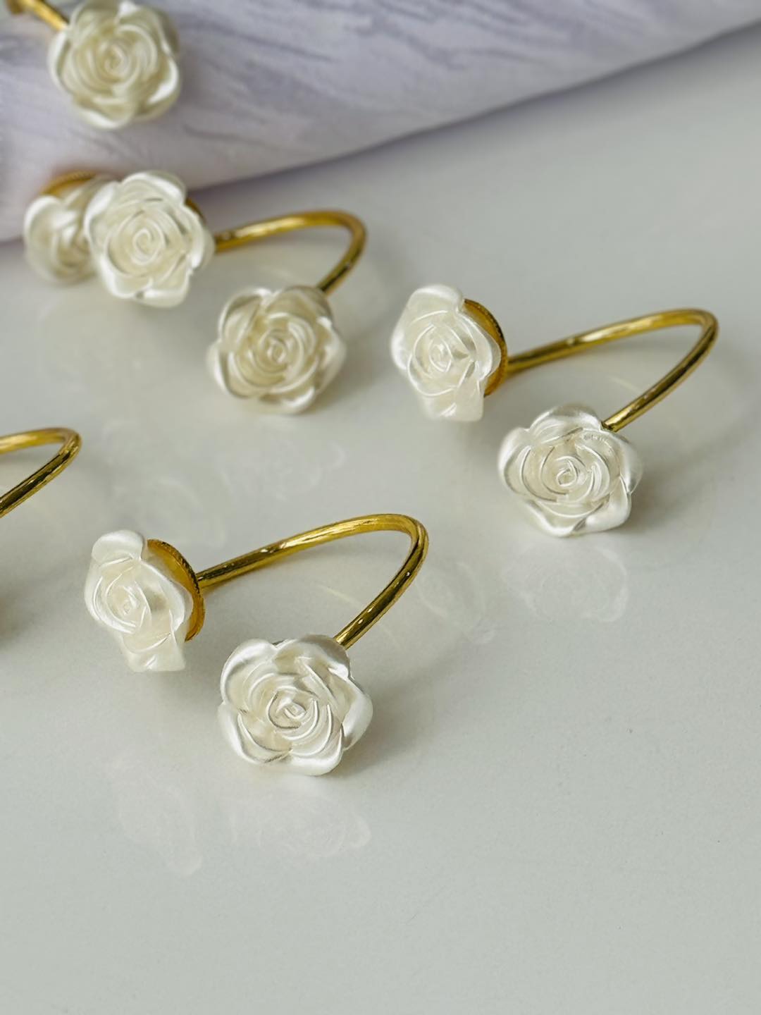 ANILLO PARA SERVILLETA ROSAS GZ-6852