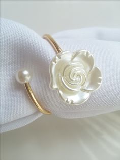 ANILLO PARA SERVILLETA ROSAS GZ-6852