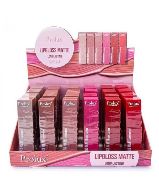 LIP GLOSS MATTE PROLUX K-418 A B