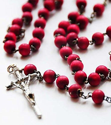 ROSARIO CON AROMA EN ESTUCHE VIRGEN GM1338-1A-1