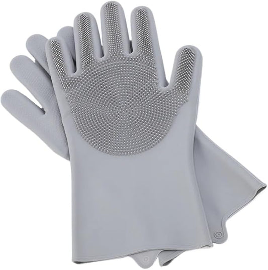 GUANTES DE SILICONA P/LAVAR GM700-5F-30