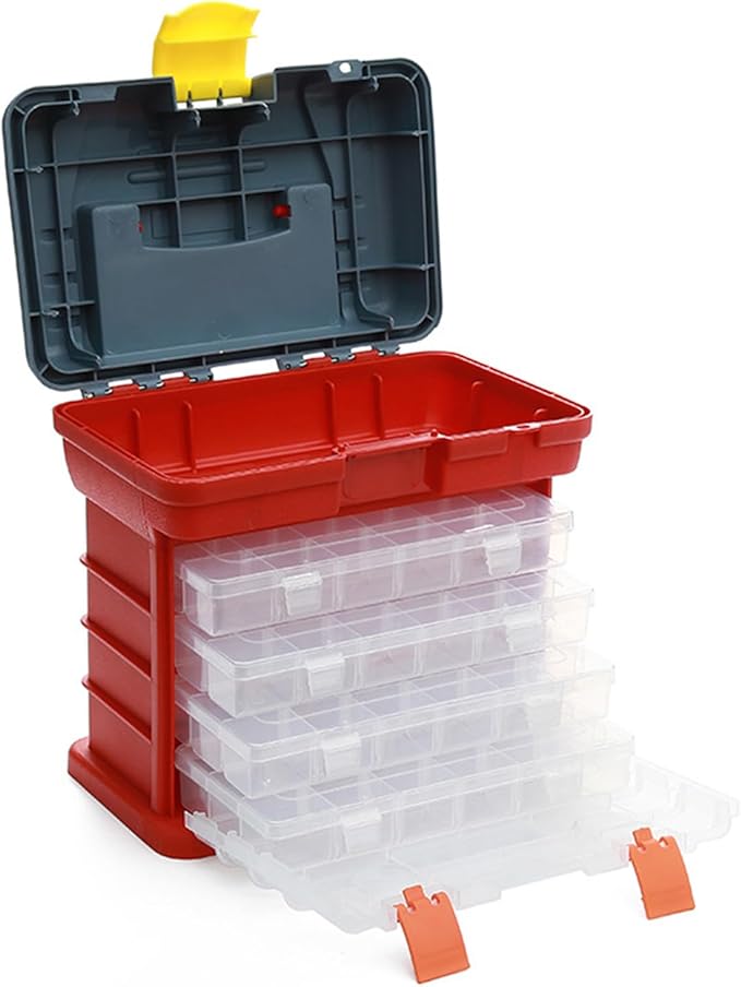 CAJA DE HERRAMIENTA C/CAJONES EXTRAIBLES GM322-12G-31