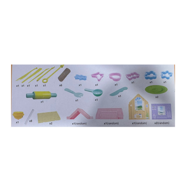 MASA MOLDEABLE CON CORTADOR DE GALLETAS AHJ-0865