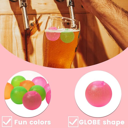 CUBOS DE HIELO REUTILIZABLES COLORES 10 PZAS GM700-5F-13