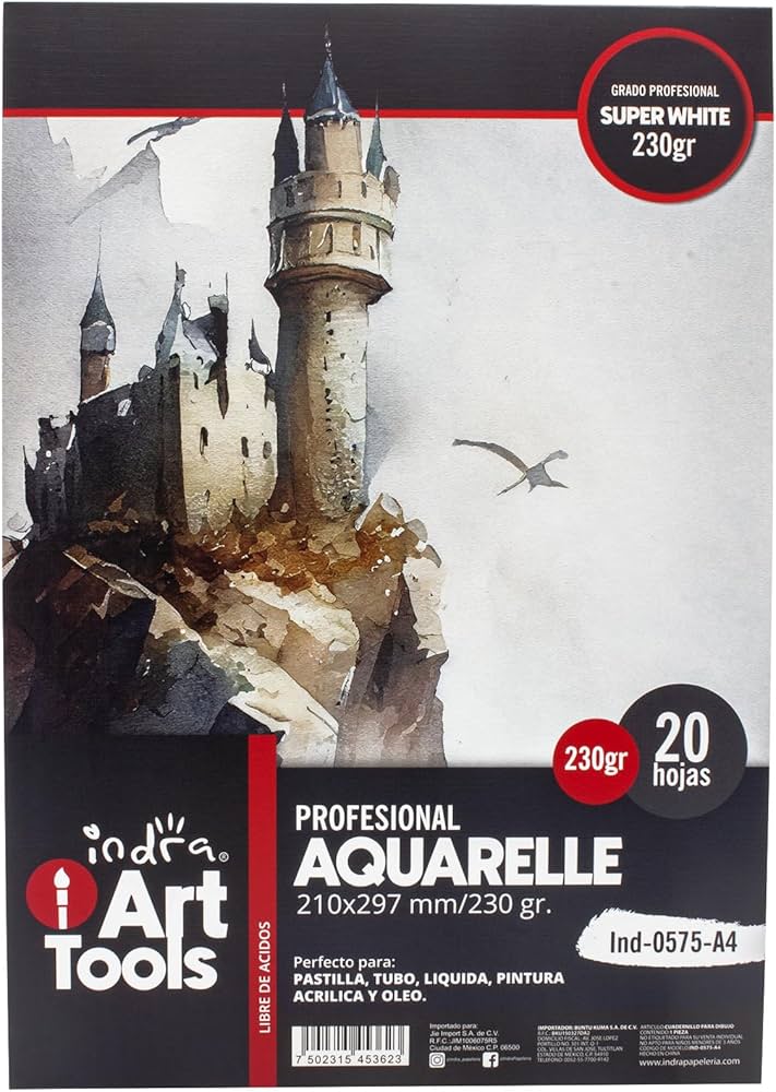 BLOCKS ART TOOLS A5 148X210MM INDRA