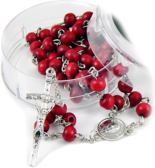 ROSARIO CON AROMA EN ESTUCHE VIRGEN GM1338-1A-1