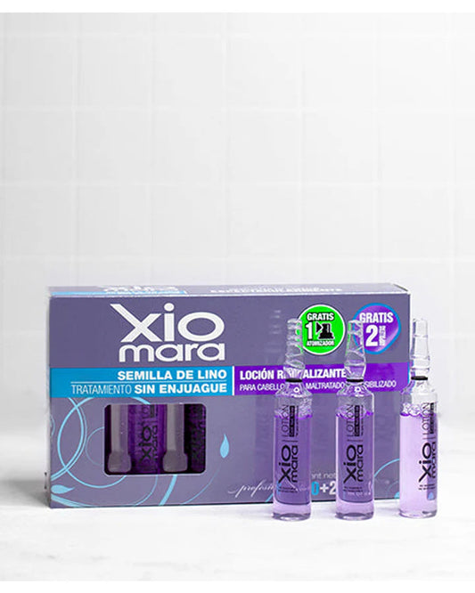 AMPOLLETA SEMILLA DE LINO S/ ENJUAGUE 10ML XIOMARA