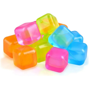 CUBOS DE HIELO REUTILIZABLES COLORES 10 PZAS GM700-5F-12