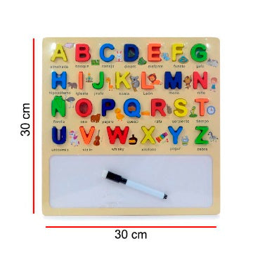 PIZARRON C/ABECEDARIO DIDACTICO GM1326-1E-5