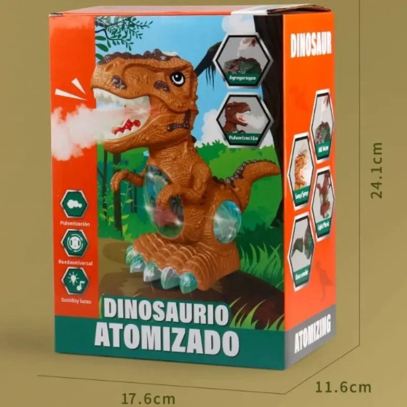 DINOSAURIO CON LUZ Y SONIDO GM1053-4D-213