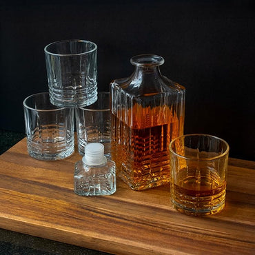 JUEGO DE 6 VASOS Y LICORERA 88575