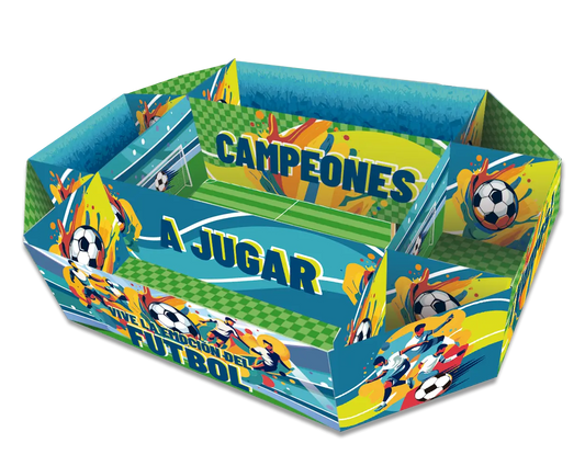 CHAROLA DE CARTON FUTBOL GRANMARK