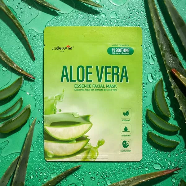 MASCARILLA FACIAL CON EXTRACTO DE ALOE VERA AMORUS