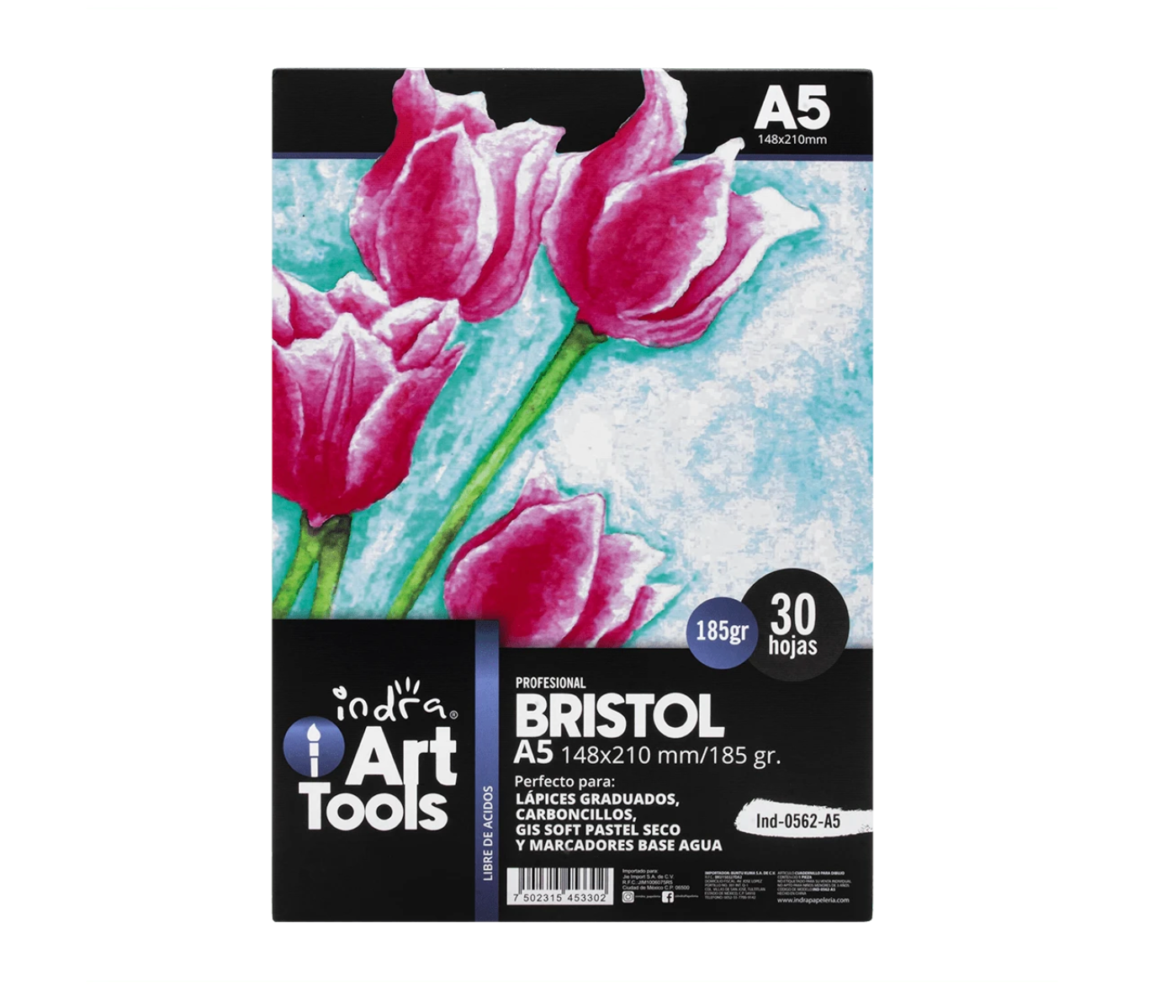 BLOCKS ART TOOLS A5 148X210MM INDRA