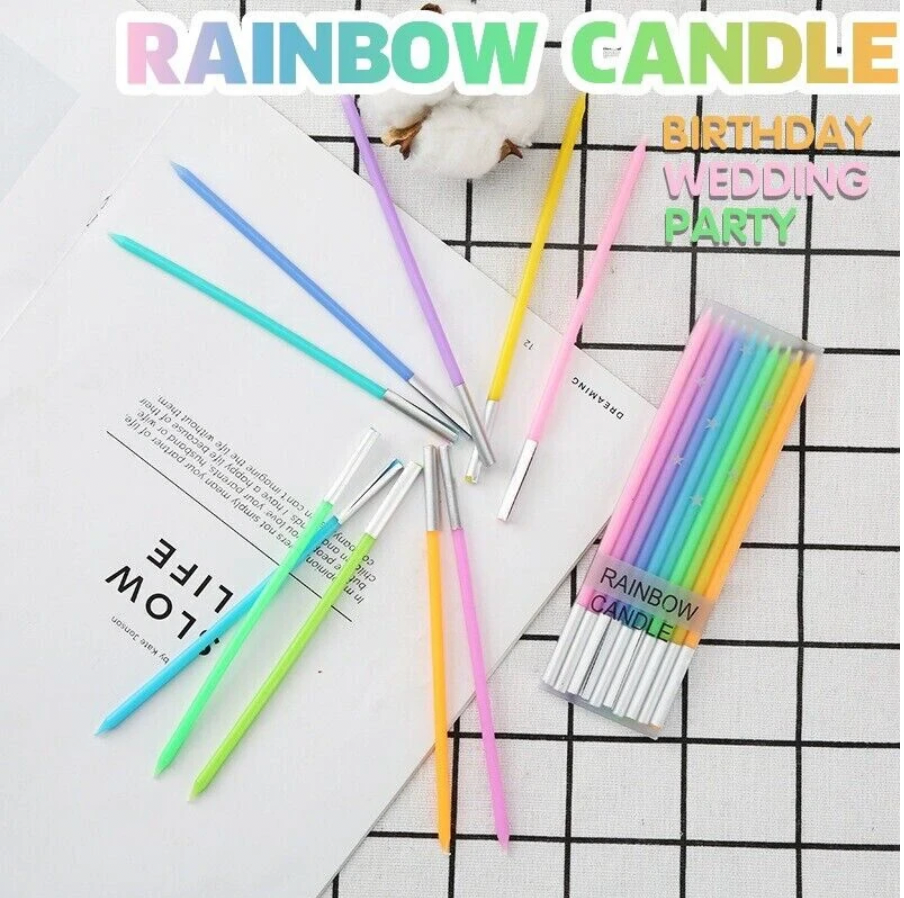 VELA COLOR PASTEL 10 PZAS GZ-6315