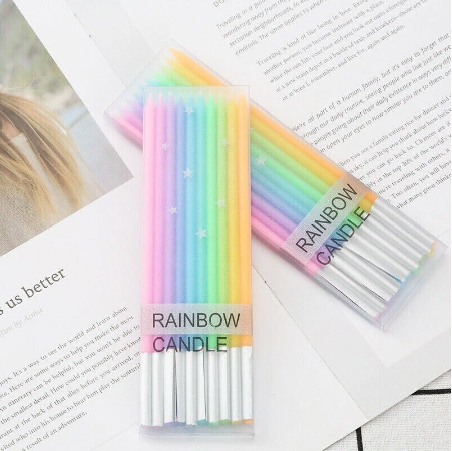 VELA COLOR PASTEL 10 PZAS GZ-6315