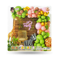 DECORACION CON GLOBOS ANIMAL 80PZAS GZ-10401