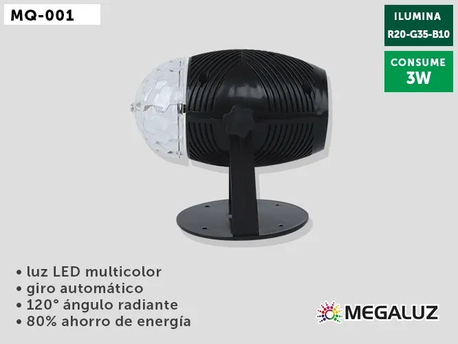 SPOT GIRATORIO MQ-001 QT-001