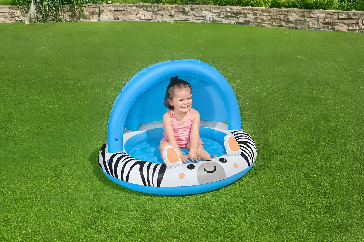 ALBERCA INFLABLE C/SOMBRA 97x66CM 52559