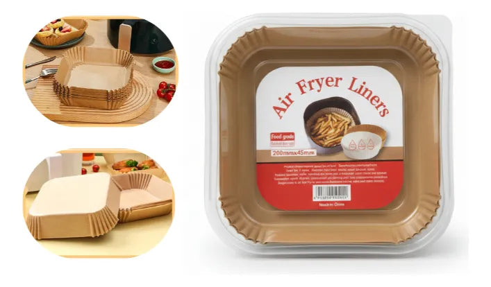 PAPEL P/FREIDORA DE AIRE FORMA CUADRADO