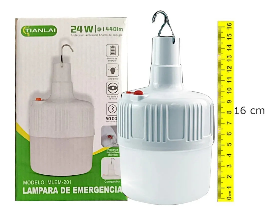 LAMPARA DE MERGENCIA 24W MLEM-201 EM20W24