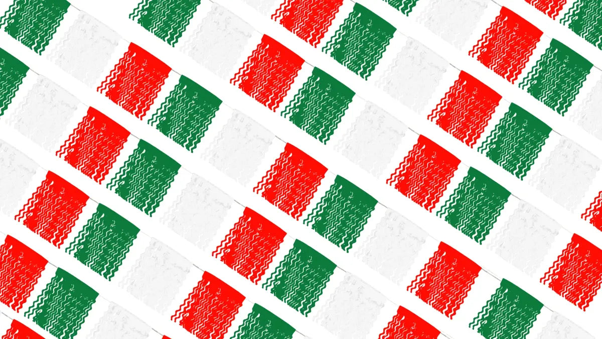 ENRAMADA HAWAIANA 1/4 COLORES TRICOLOR FIESTAS PATRIAS