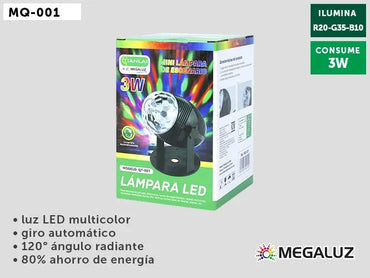 SPOT GIRATORIO MQ-001 QT-001