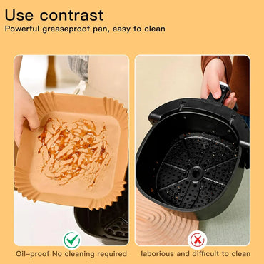 PAPEL P/FREIDORA DE AIRE FORMA CUADRADO