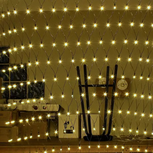Red de 320 luces mágica cálida