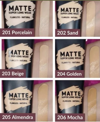 MAQUILLAJE LIQUIDO MATTE