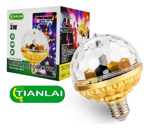 FOCO FIESTA MULTICOLOR 3W VL-046 VL-007