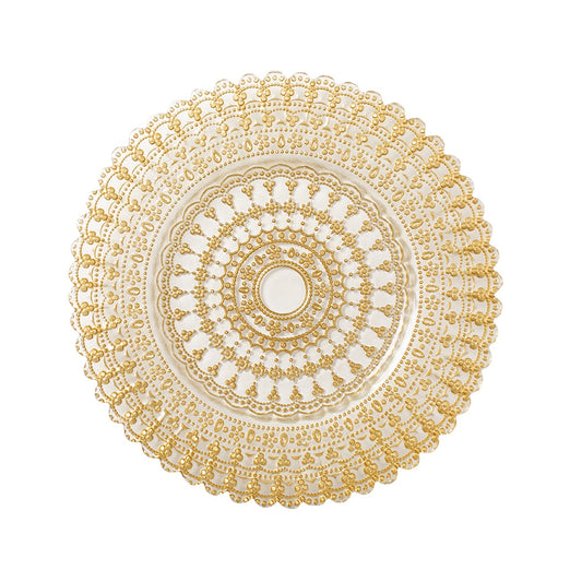 PLATO BASE DE CRISTAL