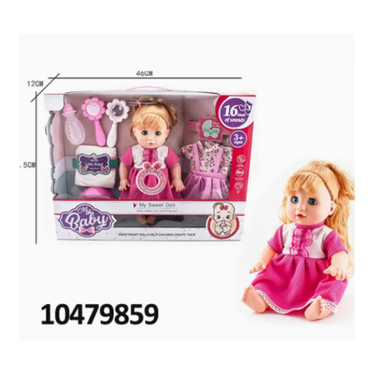 MUÑECA CON ACCESORIOS KM245045