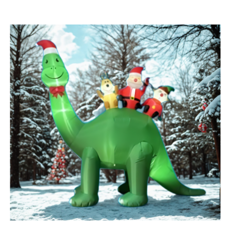 FIG DECO INFLABLE DINOSAURIO 240CM JL96381