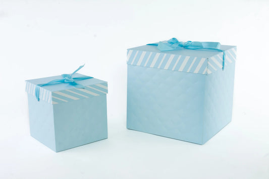 CAJA REGALO COLORES PASTELES