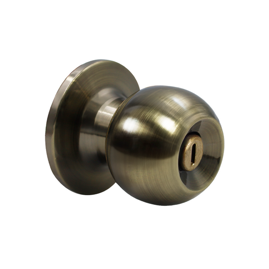 CERRADURA DE POMO CILINDRICA BAÑO FLCB-LA