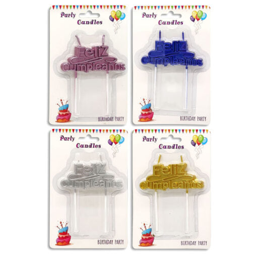 VELA FELIZ CUMPLEAÑOS GM743-1H-11